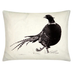 Ben Rothery Pheasant Rectangular Cushion